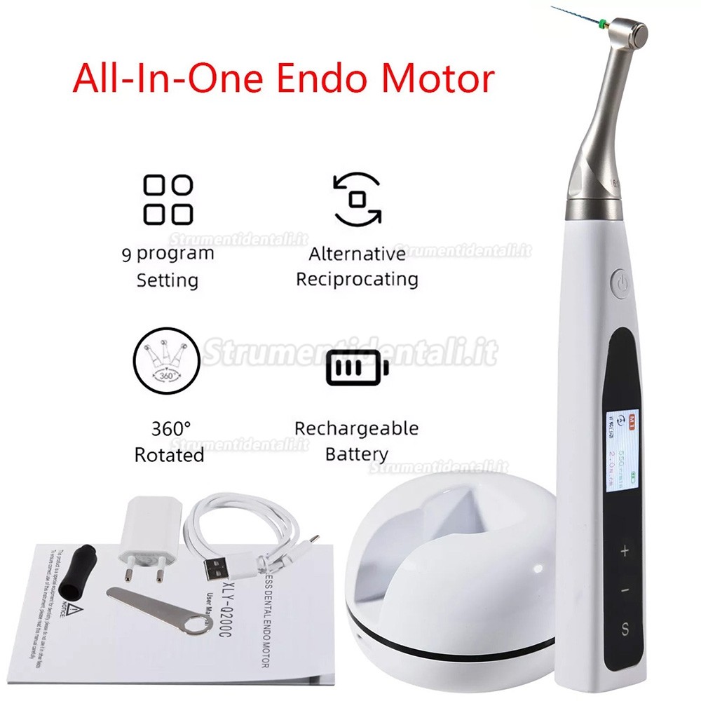 XLY XLY-Q200C Motore endodontico wireless dentale con localizzatore apicale